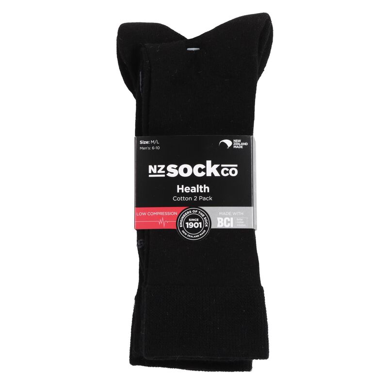 NZ Socks Health Low Compression Health Socks - 2 Pack image number 1